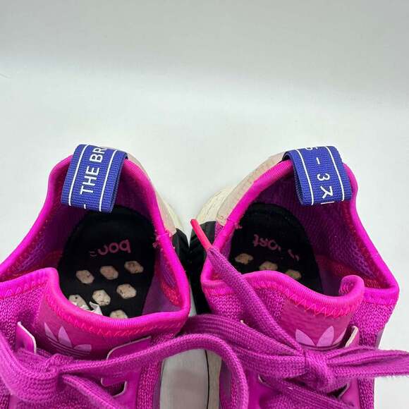 Adidas NMD R1 Vivid Pink BD8027 Women's Shoes - Picture 15 of 16